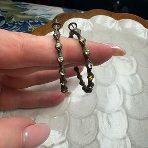 Sorrelli Elegant Gold Hoop Earrings